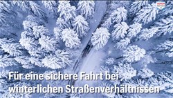 Vorschau: winter   fahrt durch winterlandschaft